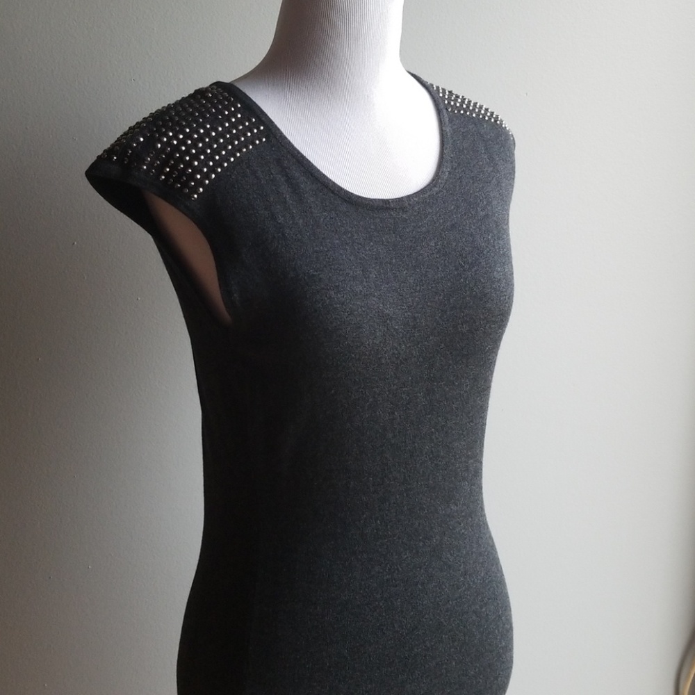 Express size small dress with metal details